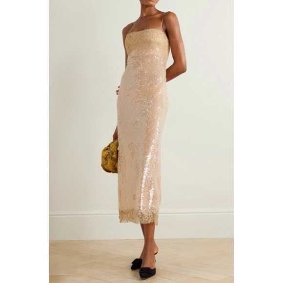 SIMKAI Slip Dress in Ginger Root NWT - Picture 1 of 6